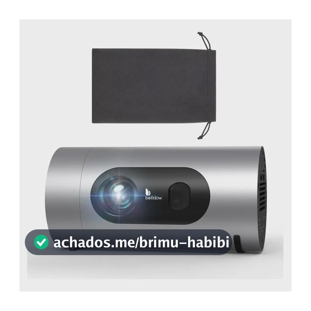 Projetor Portátil Bettdowac1093pro 350ansi 4kgtv Com Netflix Cinza-escuro 127/220v