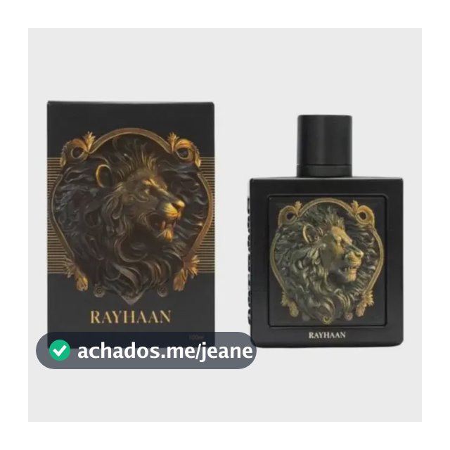 Perfume Árabe Rayhaan Lion Masculino Eau de Parfum 100ml
