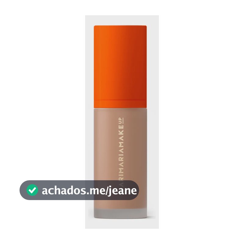 Base Líquida Fosca Mari Maria Velvet Skin Tom Amêndoa 30ml