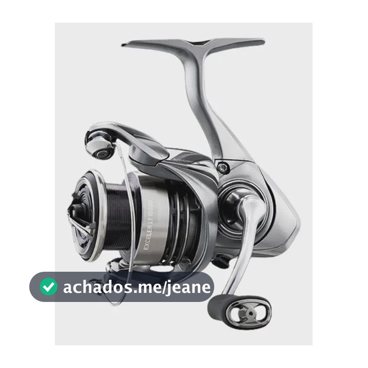 Molinete Daiwa Exceler Lt 1000d Apenas 170g - Drag 5kg Prateado Direito/esquerdo