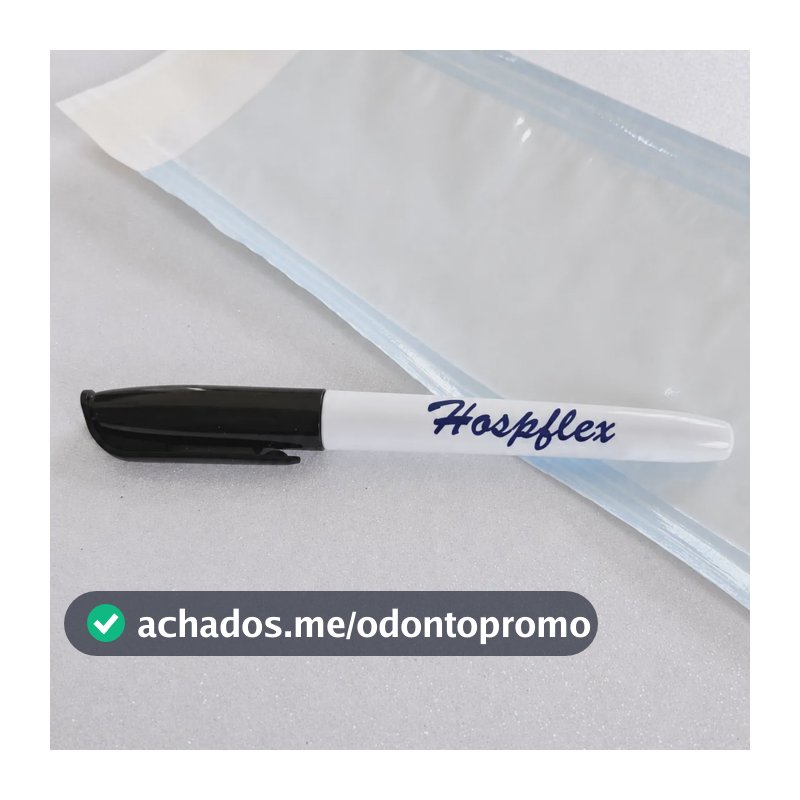 Caneta Marcadora De  Identificação Esterilização Autoclave  Preto