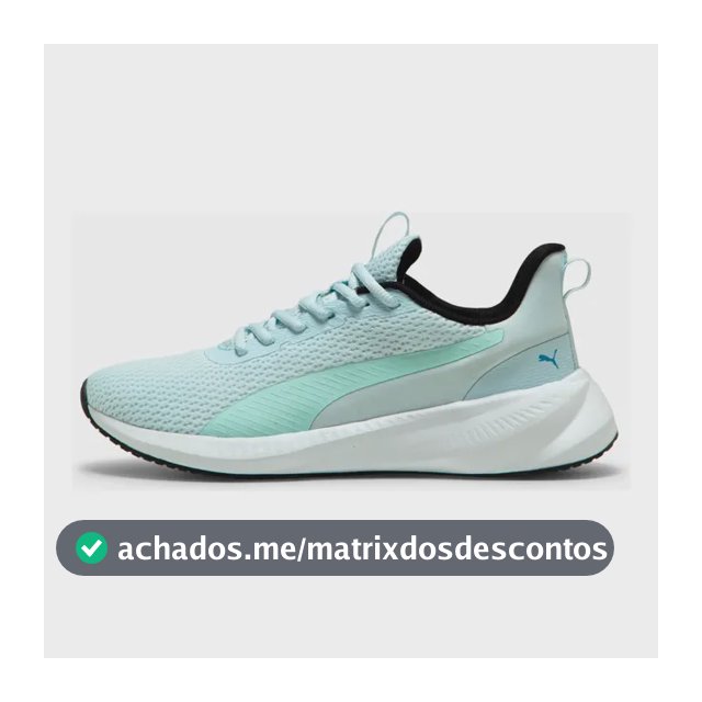 Tênis Feminino Flyer Lite 3 Puma Azul Claro Liso 36 Br