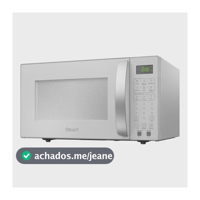 Micro-ondas Consul 32L Branco com Menu Fácil - CMS46AB