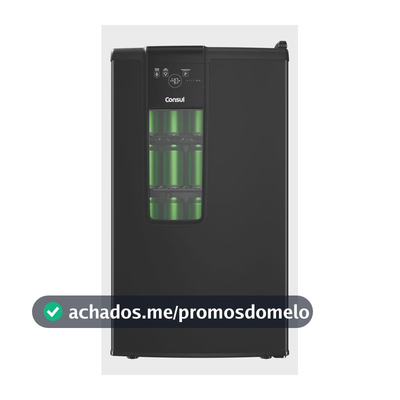 Cervejeira Consul Preta - Cze12me Preto 110v