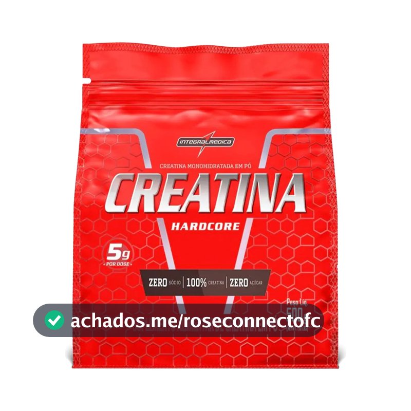 Creatina Integralmédica em pó Sem sabor x 500g