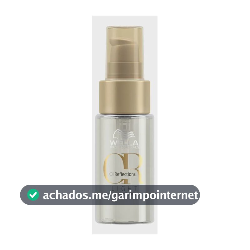 Óleo Capilar Oil Reflections Light 30ml Wella
