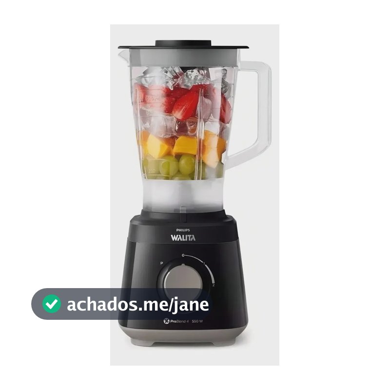 Liquidificador Walita Daily RI2110 550W 2 Velocidades Philips
