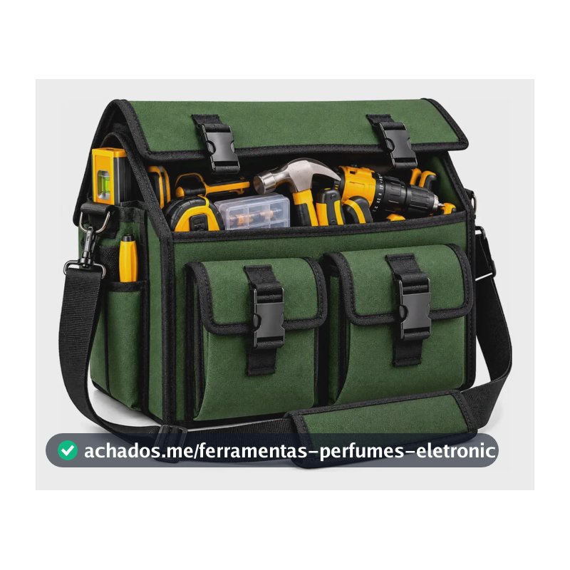 Bolsa Para Ferramentas De Lona Grossa Para Furadeira Resistente