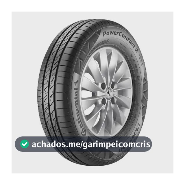 Pneu Continental Passeio Aro 15 185/65r15 88h Powercontact 2