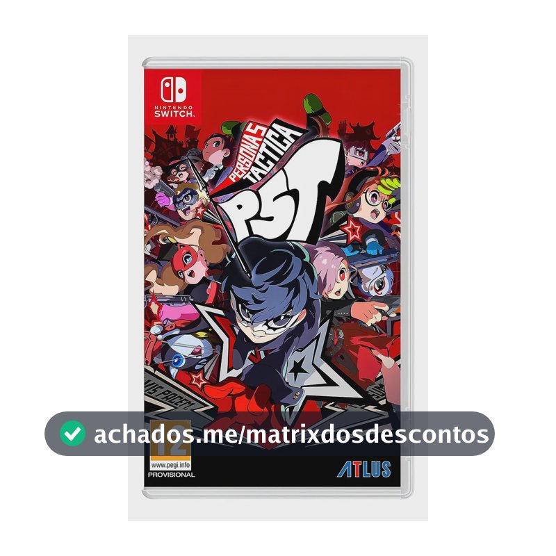 Persona 5 Tactica - Nintendo Switch Físico