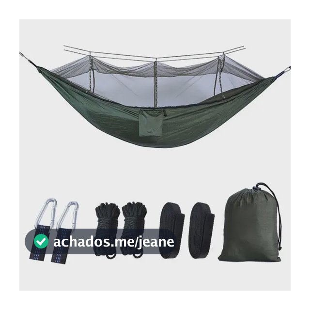 A Rede Descanso Tela Mosquiteiro Camping Trilha