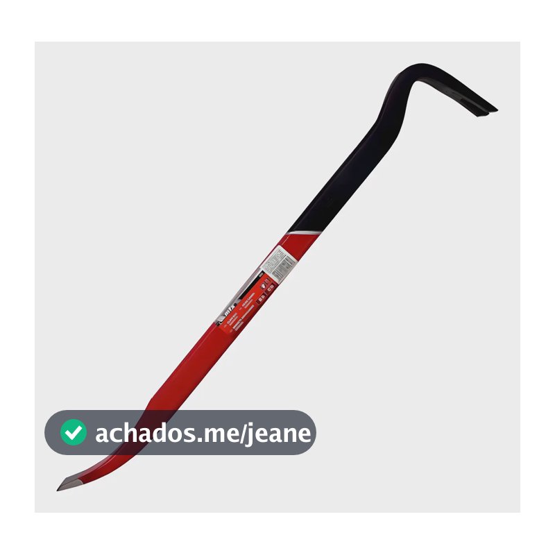 Pé De Cabra Em Aço Forjado 600mm Com Extrator De Pregos Mtx