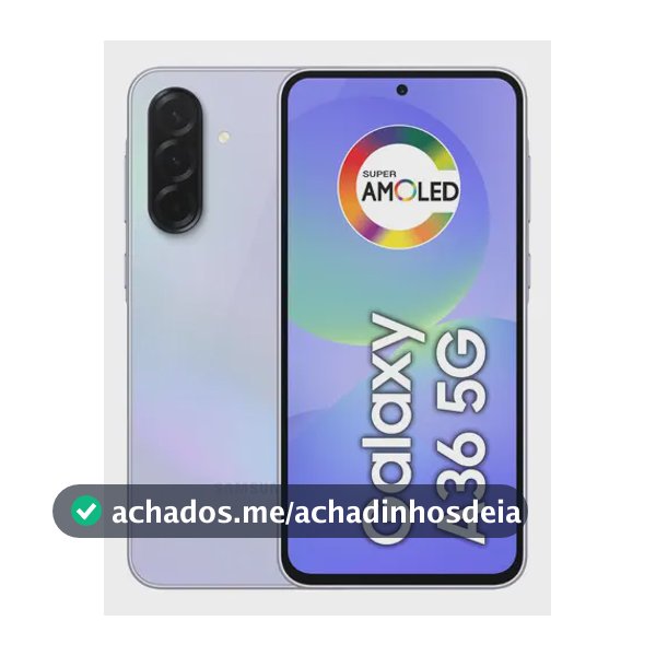 Smartphone Samsung Galaxy A36 5g 128gb 6gb Ram Câmera Tripla De Até 50mp Selfie De 12mp Ip67 Super Amoled 6.7'' Nfc Recursos Ai Android E Segurança Snapdragon - Violeta