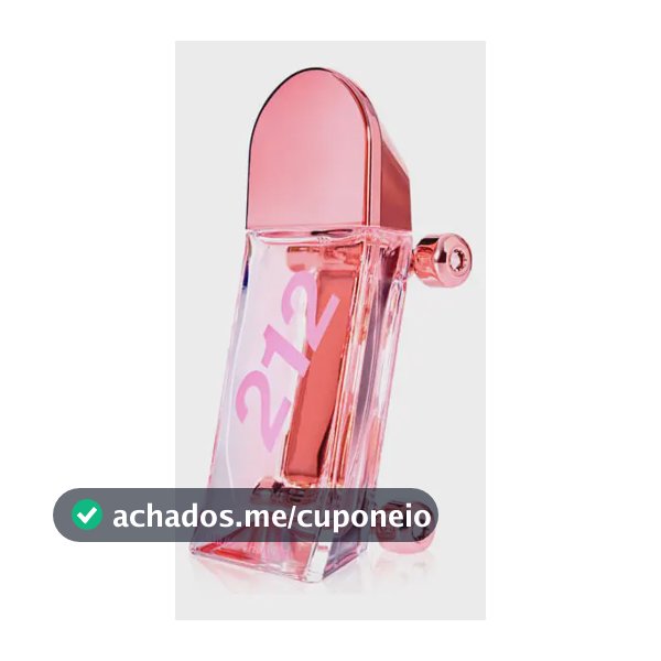 Unidade de perfume feminino Carolina Herrera 212 Heroes Forever Young F, volume de 30 ml