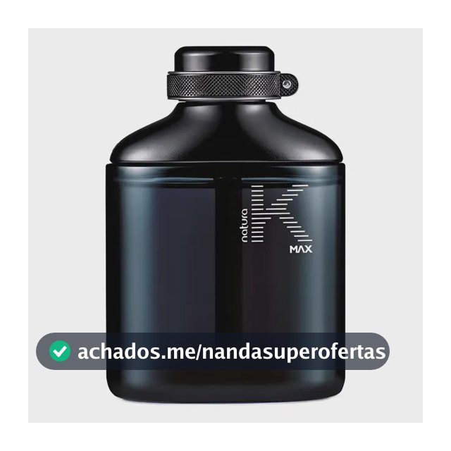 Natura K Max Deo Parfum Perfume Masculino Original 100ml