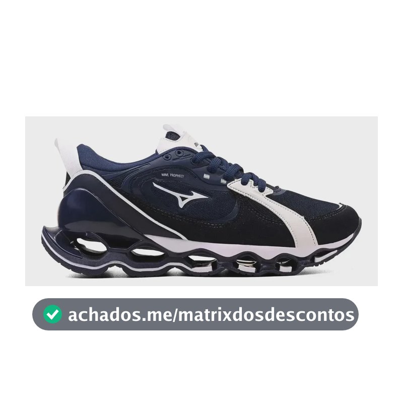 Tênis Mizuno Wave Beta 2 Running Masculino Macio Promoção Azul - 40 Br