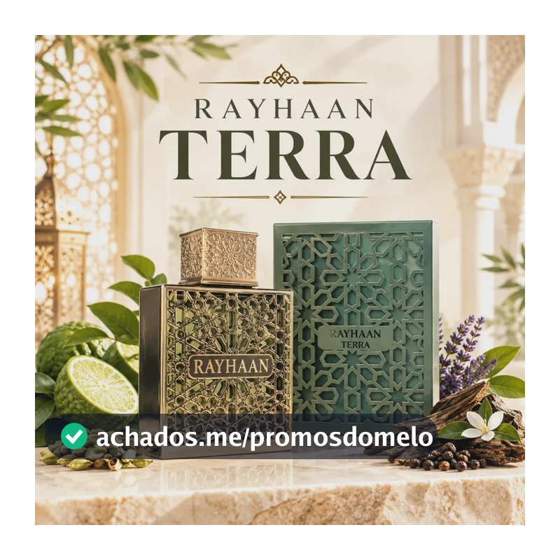 Perfume Unissex Rayhaan Terra Edp 100ml