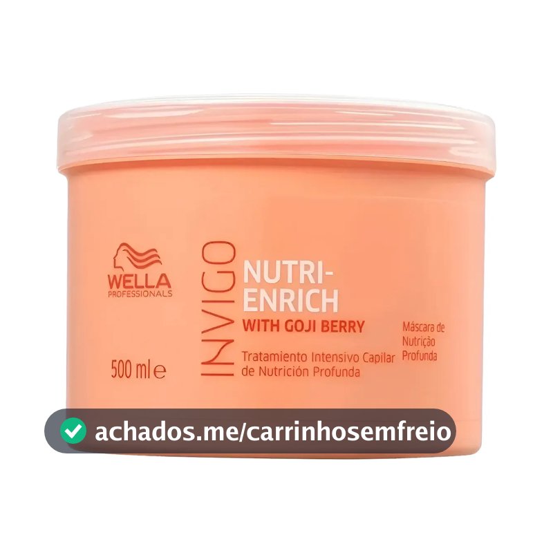 Máscara Invigo Nutri-enrich 500ml Wella Professionals