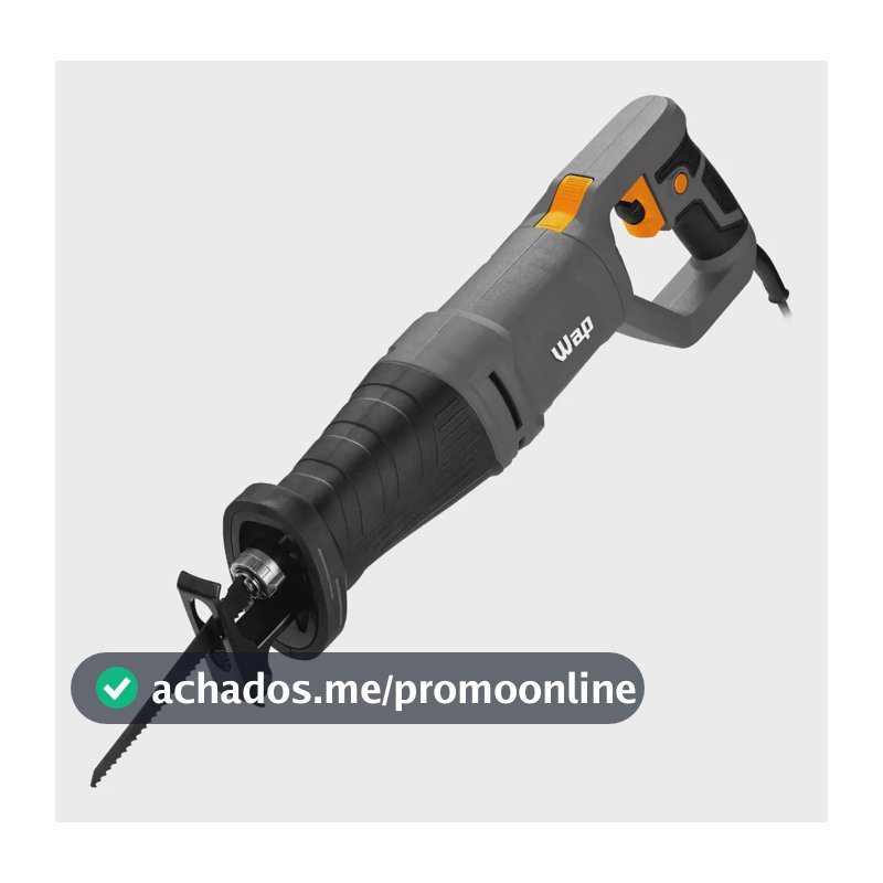 Serra Sabre Wap Wf Sa01 1200w Elétrica 2800 Gpm Cinza 127v 50/60 Hz