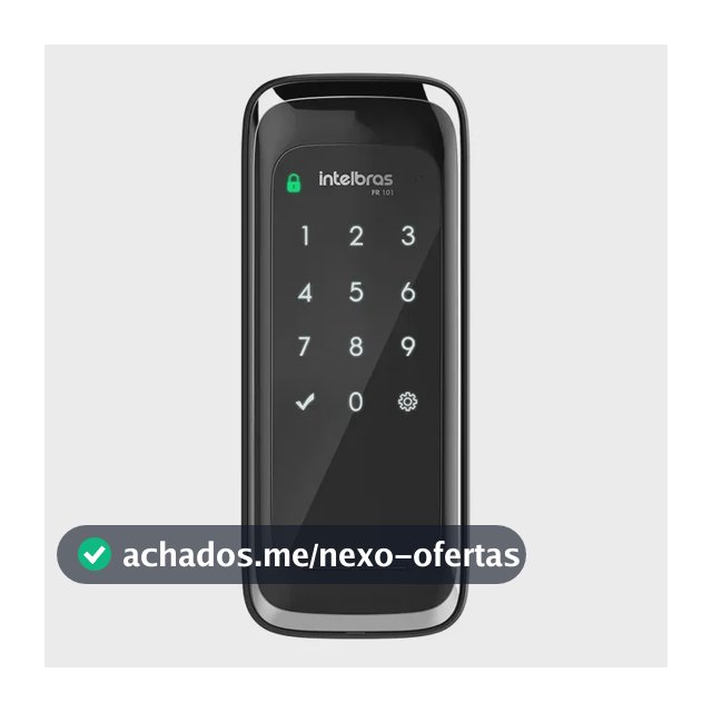 Fechadura Digital De Sobrepor Intelbras Fr 101