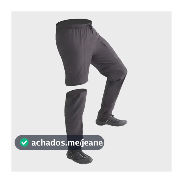 Calça De Pesca Prot. S. Uv C/ziper Joelho Preto - Mar Negro