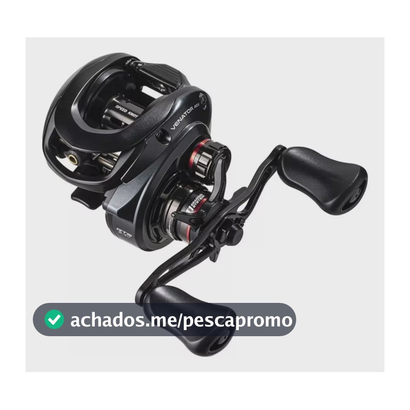 Carretilha Marine Venator Acx 11 Rol. Vel. 8.3:1 - Direita Cor Preto Lado da manivela Direito