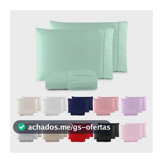 Jogo De Lençol Casal Padrão 3 Pçs 400 Fios C/ Elástico Hotel Verde-claro