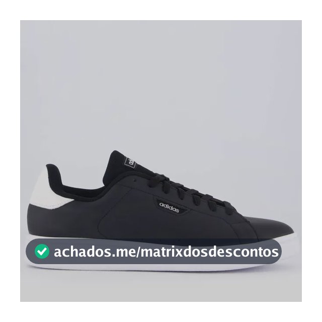 Tênis adidas Urban Court Preto E Branco