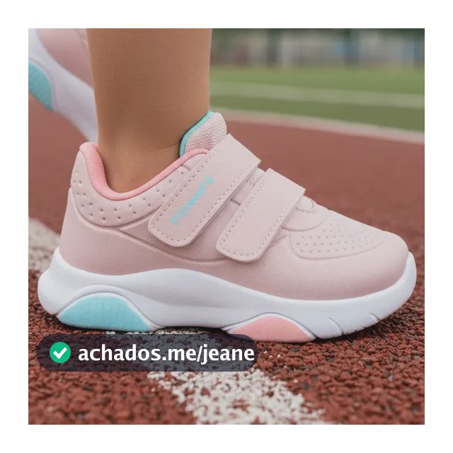 Tênis Infantil Menina Guty Pé Com Pé Conforto Casual Escolar