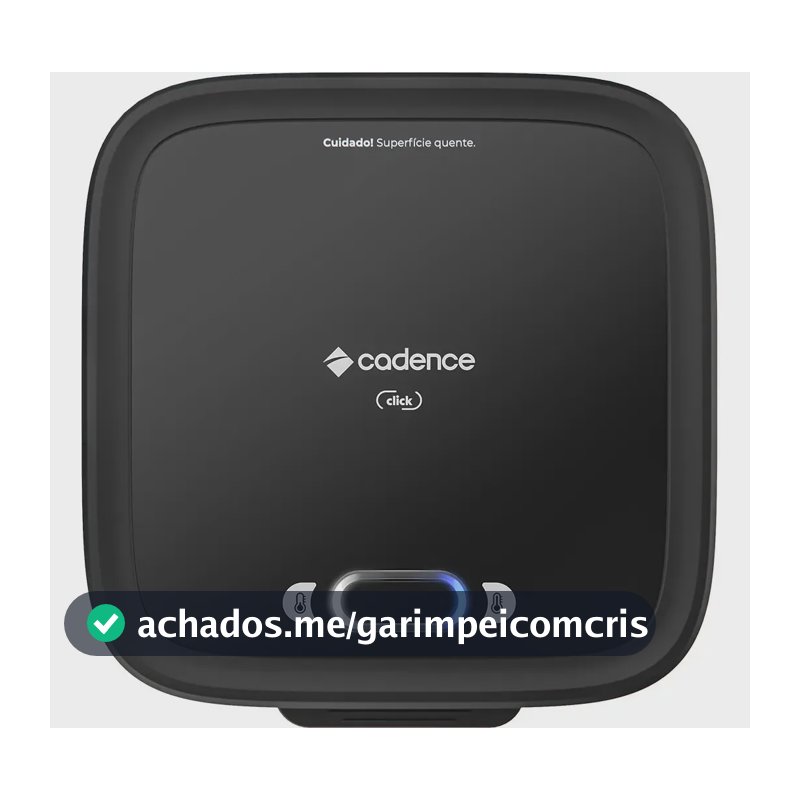 Grill Sanduicheira Cadence SAN400 Elétrica Chapa Misteira Tostex Tostequeira Hambúrguer Click
