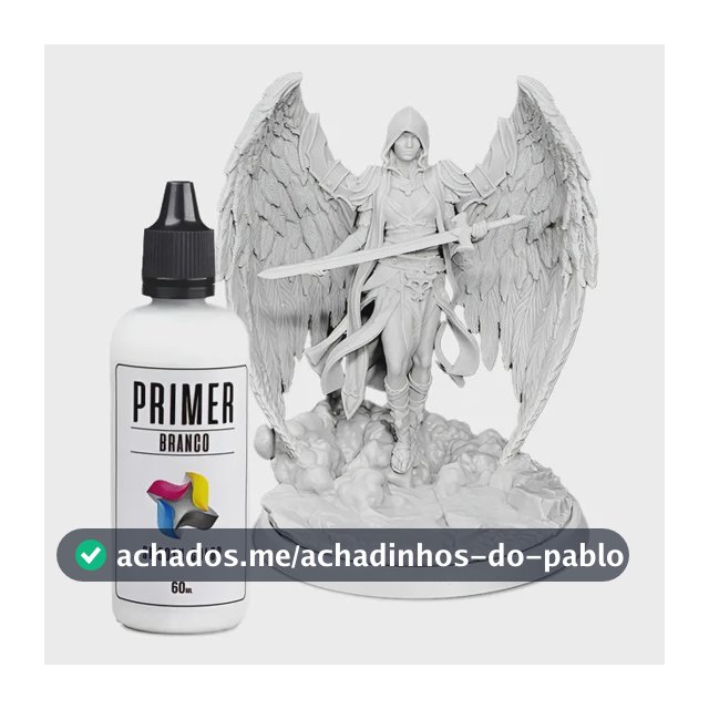 Primer Branco-para Fixar Tinta Artística-60ml- Smooth Color
