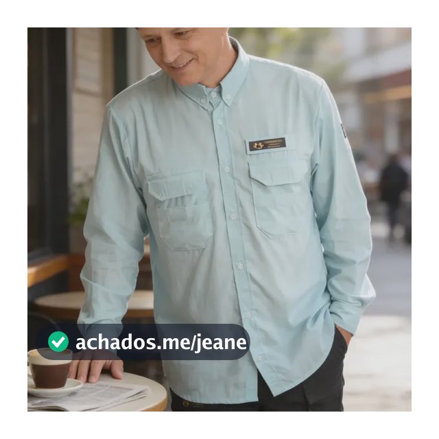 Camisa Com Proteção Solar Uv50+ Modelo Social