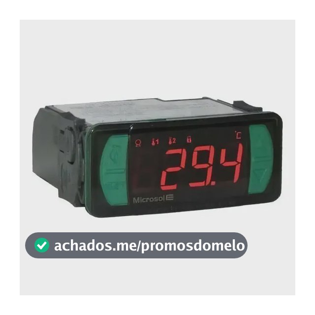 Termostato Aquecimento Solar Full Gauge Microsol E