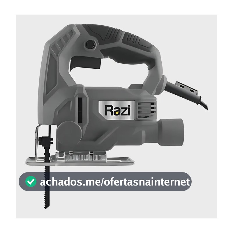 Serra Tico-tico Razi 450W com Velocidade Variável e Coletor de Pó