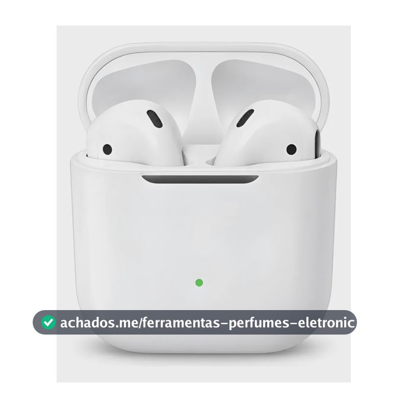 Fone Compatível iPhone Original Power Pro 2° Geração Premium Branco
