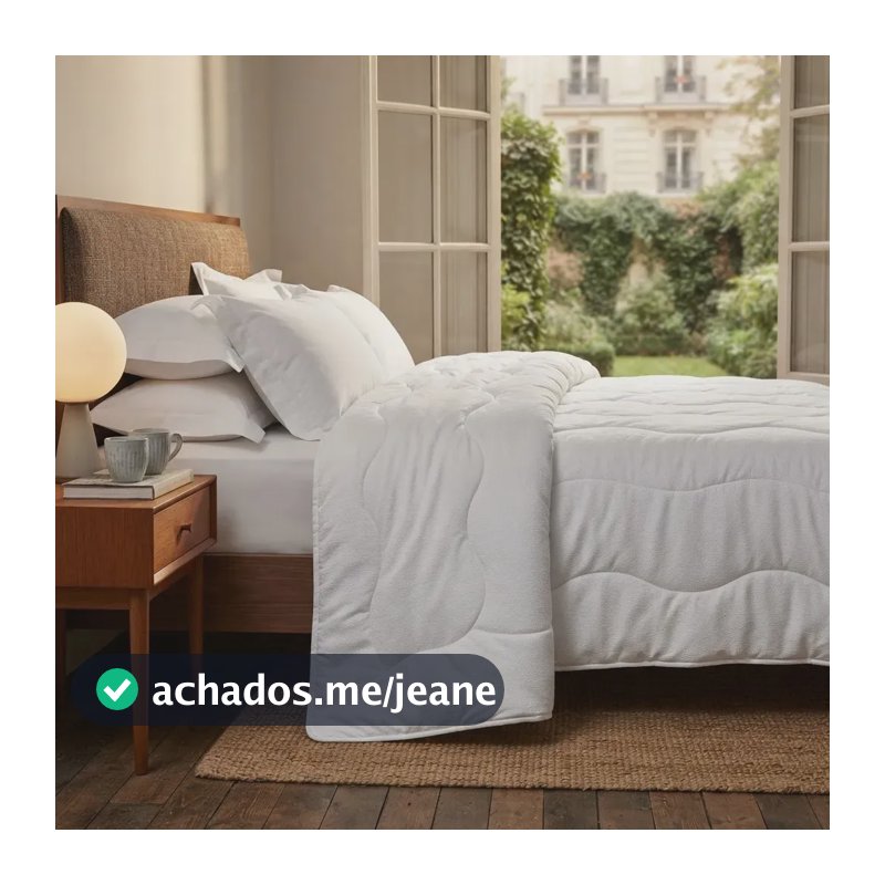 Edredom Casal Toque Acetinado Dupla Face Altenburg