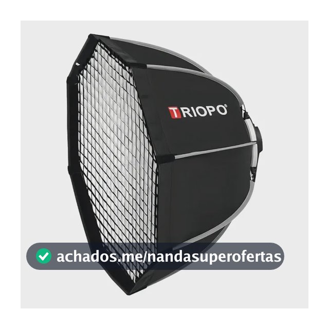 Softbox Octabox Triopo K2-90cm Com Encaixe Bowens E Colmeia