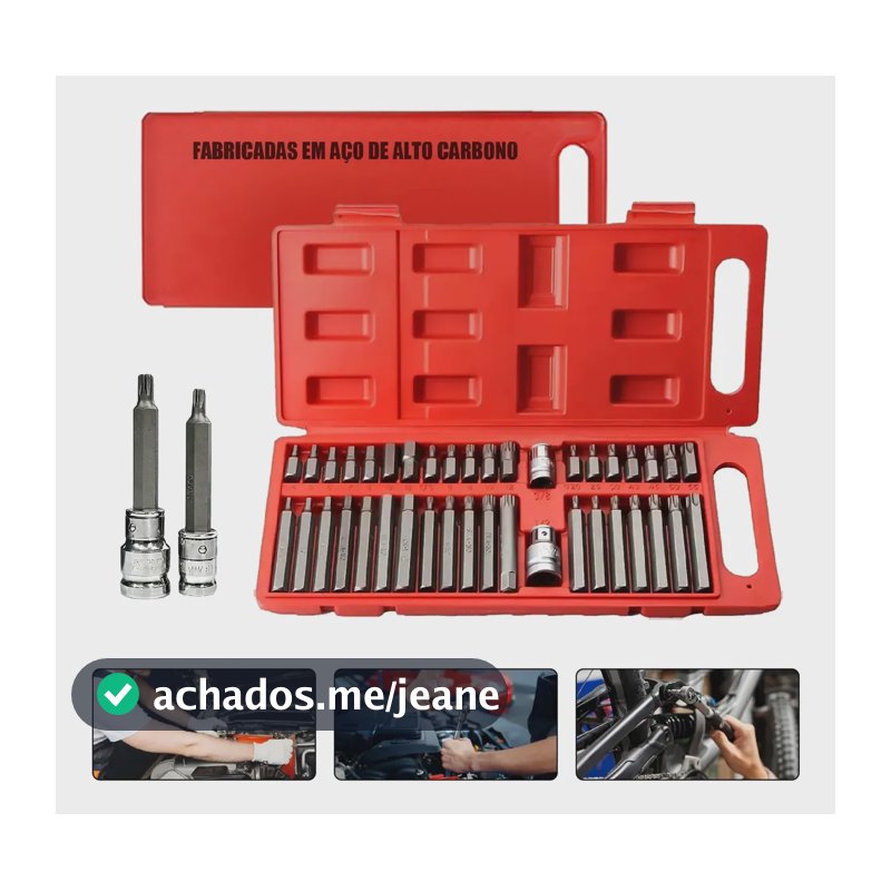 Pro Jogo Ferramentas 40pçs Bit Crv Torx Allen Multidentado