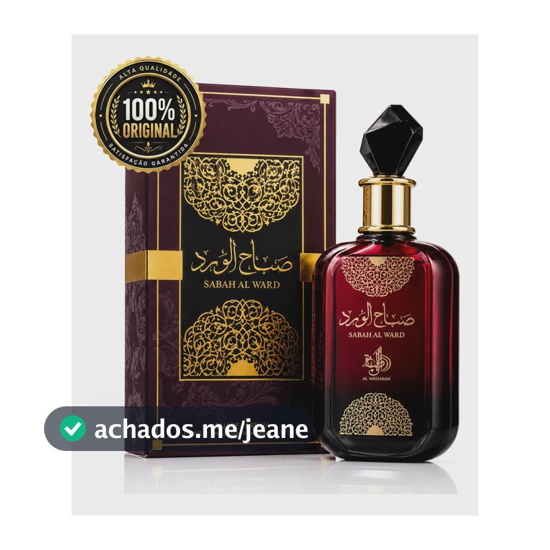 Perfume Árabe Al Wataniah Sabah Edp Feminino 100 Ml