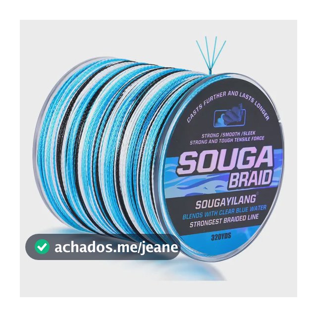 Linha De Pesca Multifilamento 300m Pe 4 Fios Super Forte X4
