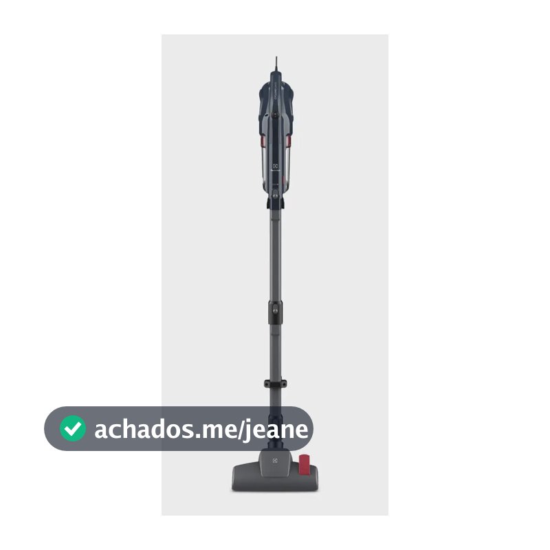 Aspirador de Pó Vertical com Fio Electrolux 1300W 3 em 1 Cyclone Power Filtro HEPA Preto (PTE10)