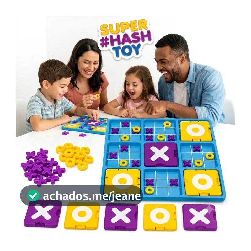 Jogo Da Velha Interativo Educativo Infantil Tic Tac Toe 9em1 Tabuleiro Jogos em Familia Educativo Estratégia
