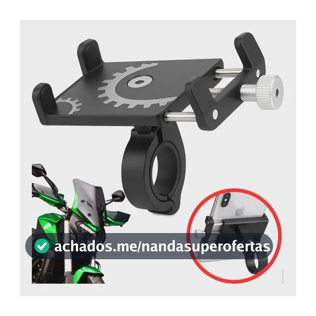 Suporte Celular Moto Alumínio Universal Dominar 400 Bajaj
