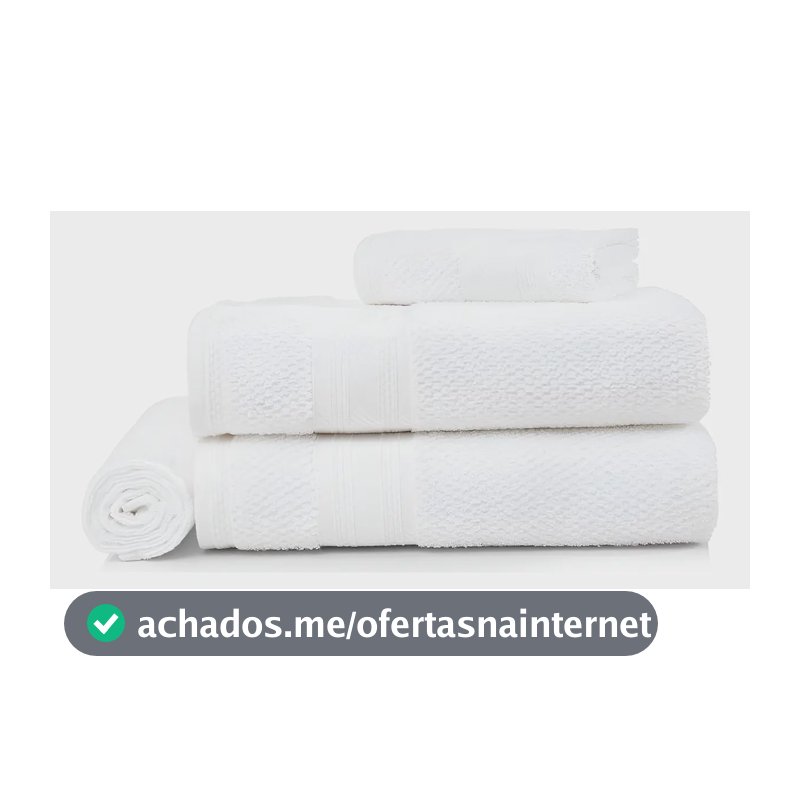 Karsten Empire Fio Cardado jogo de banho cor branco