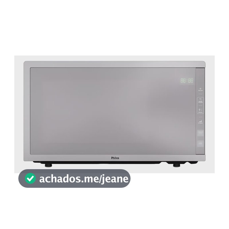 Micro-ondas Philco 33l Acabamento Inox Espelhado Pmo38t 220v