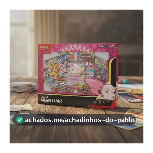 Pokémon Tcg Box Mega Luar Mega Clefable Ex - Copag 37165 Mega Clefable Ex Português