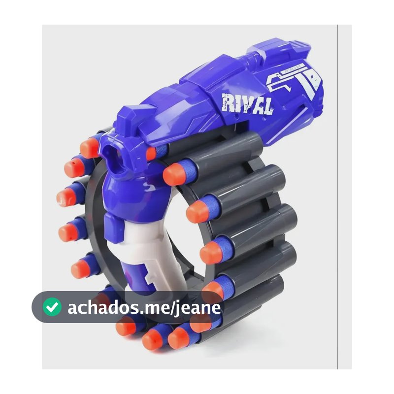 Brinquedo Arminha Lançador De Dardo Supershoot Com 20 Dardos Cor Azul