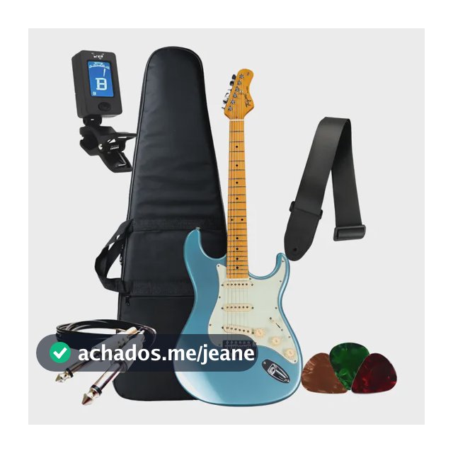 Guitarra Tagima Stratocaster Woodstock Tg530 + Acessórios