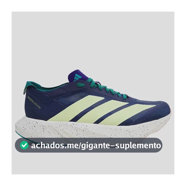 Tênis Masculino Adizero Drive Rc adidas Azul Liso 41 Br