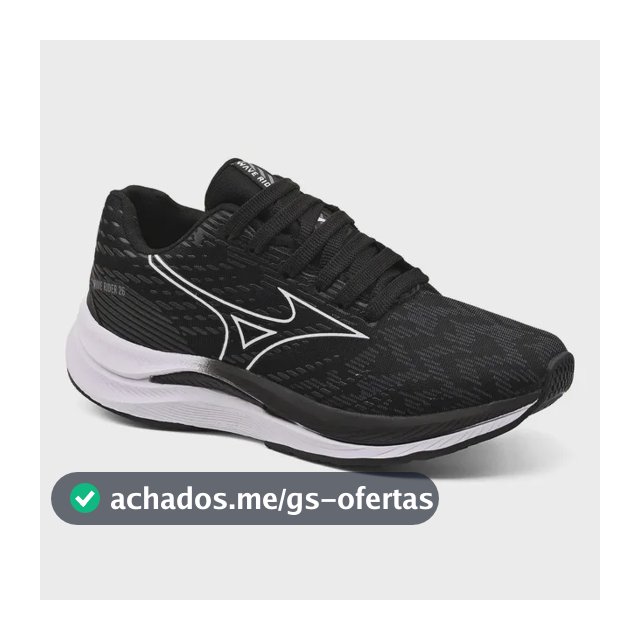 Tênis Masculino Mizuno Rider 26 Ultra Leve Confortável Full